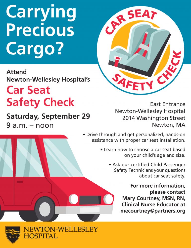 NewtonWellesley Hospital Car Seat Safety Check September 29th